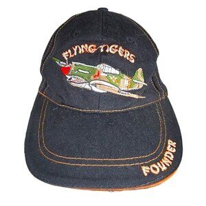 Flying Tigers Pilots OSFA NWOT Founder Embroidered Ball Cap Hat Historical War